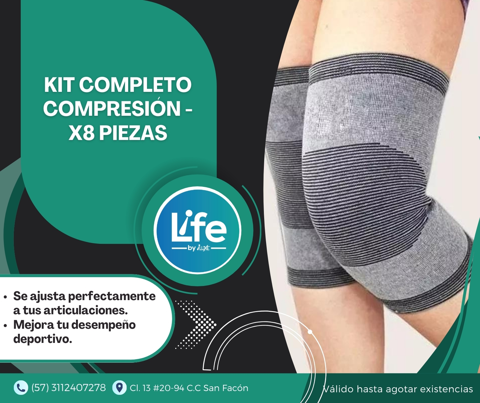 Miniatura 3 de Kit Completo Compresión - X8 Piezas